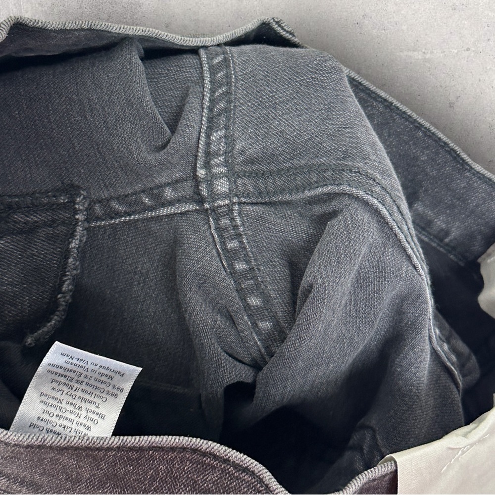 NWT Everlane‎ Black Skinny Jeans Size 24 Tall Denim Sustainable Stretch Mid 24T - Picture 14 of 15